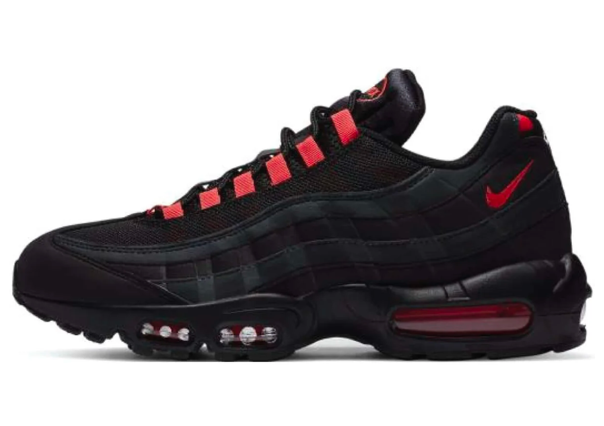 Nike Air Max 95 Black Laser Crimson