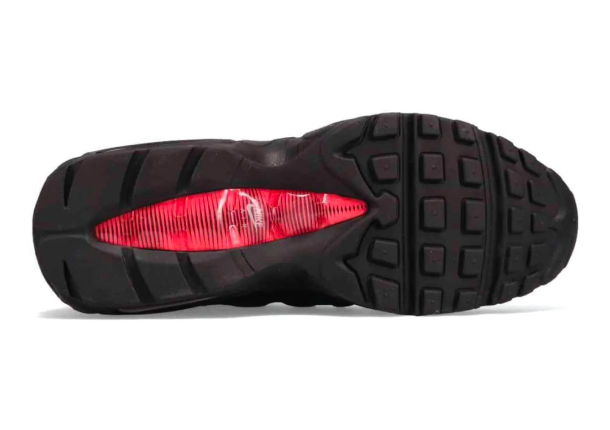 Nike Air Max 95 Black Laser Crimson