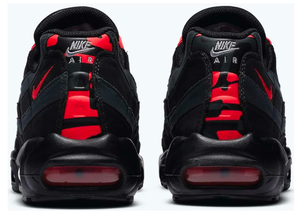 Nike Air Max 95 Black Laser Crimson