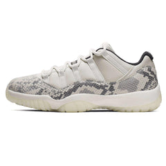 Air Jordan 11 Retro Low Snake Light Bone Sneakers