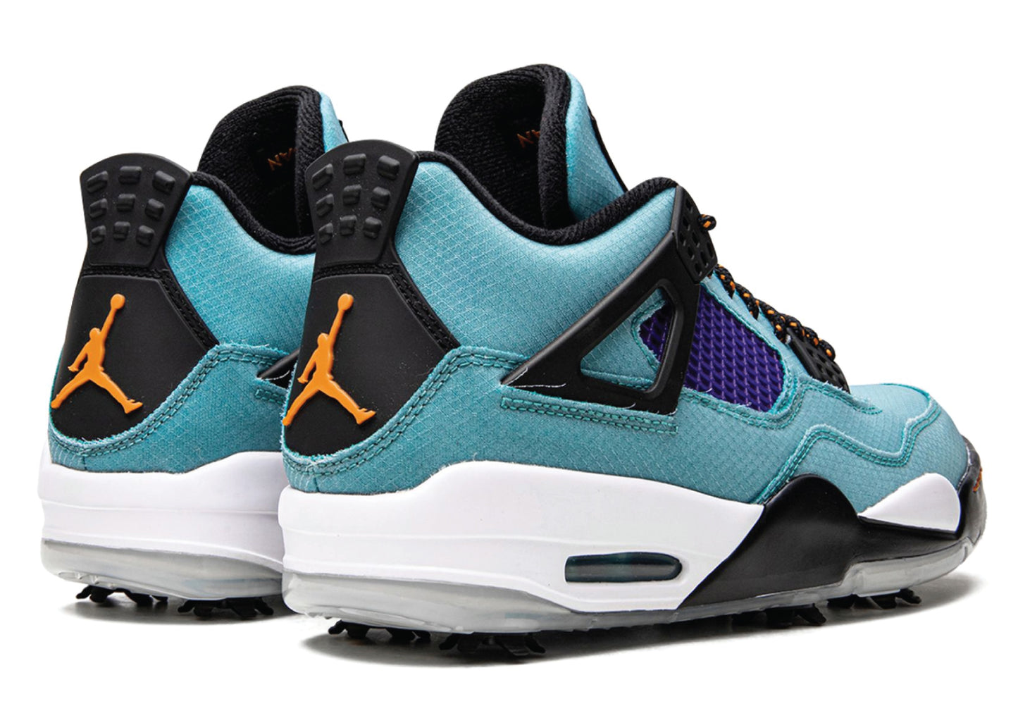 Air Jordan 4 Golf Teal Purple