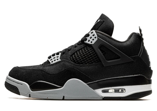 Air Jordan 4 Retro SE Black Canvas