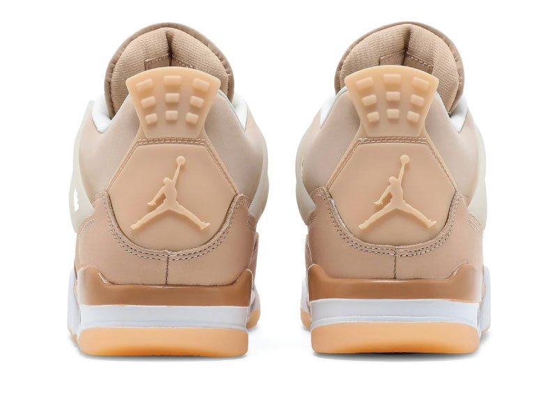 Air Jordan 4 Retro Shimmer Tan Women's