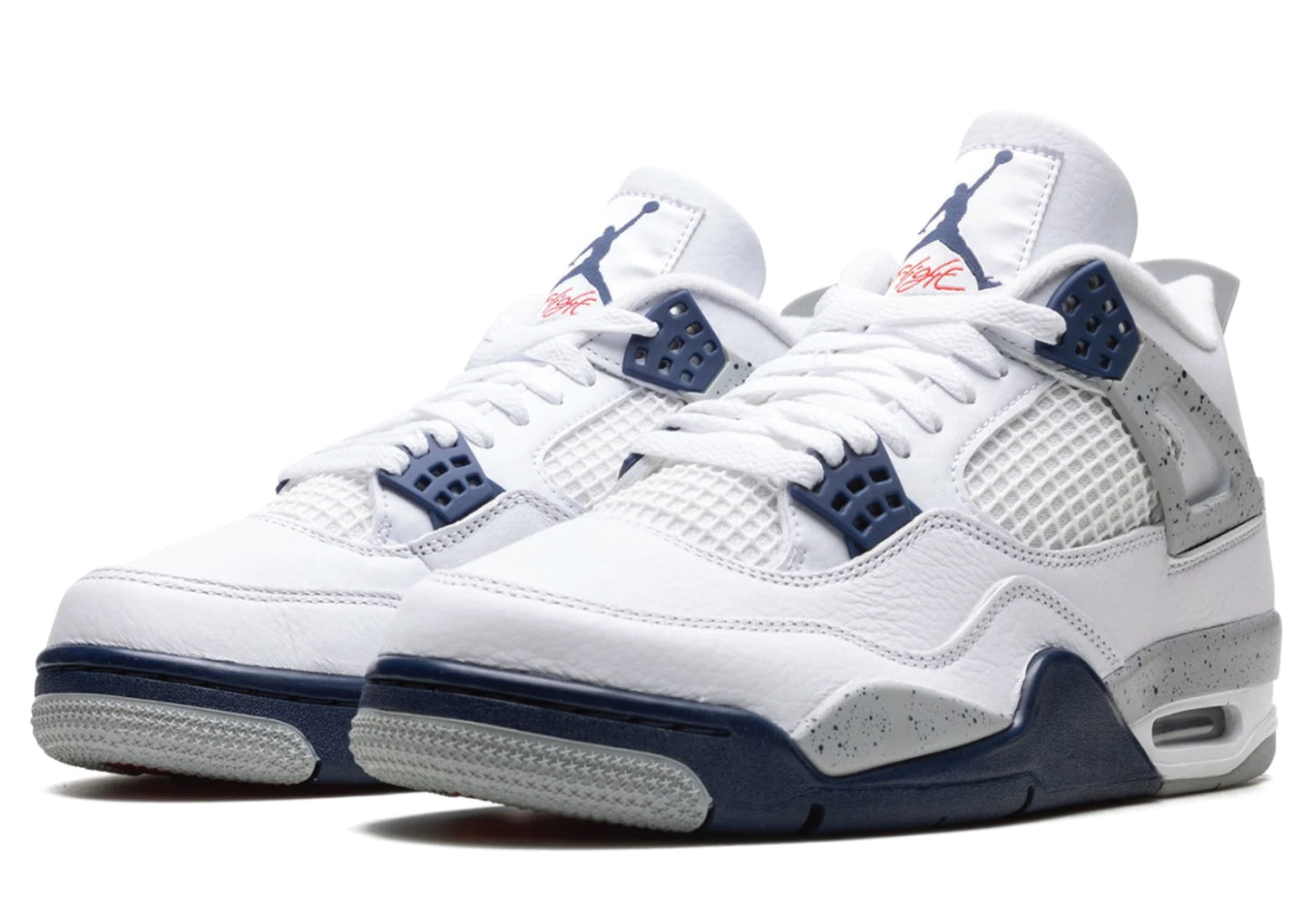 Air Jordan 4 Retro White Midnight Navy