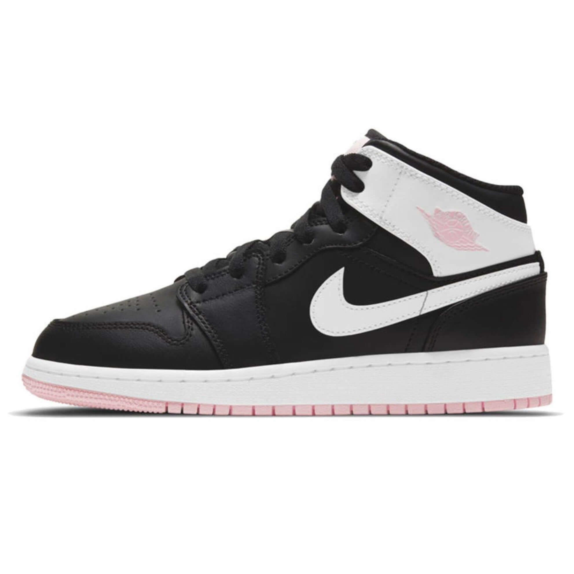 Air Jordan 1 Mid 'Arctic Pink Black' - Sneakers Forest