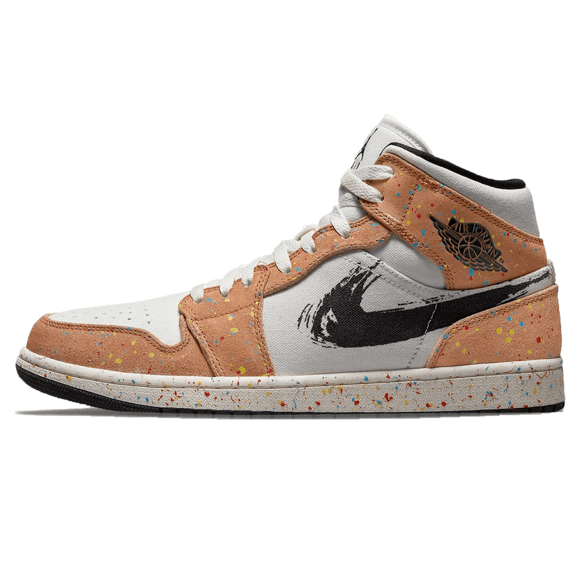 Air Jordan 1 Mid 'Brushstroke' JORDAN