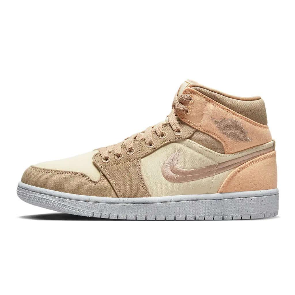 Air Jordan 1 Mid 'Canvas Khaki' JORDAN