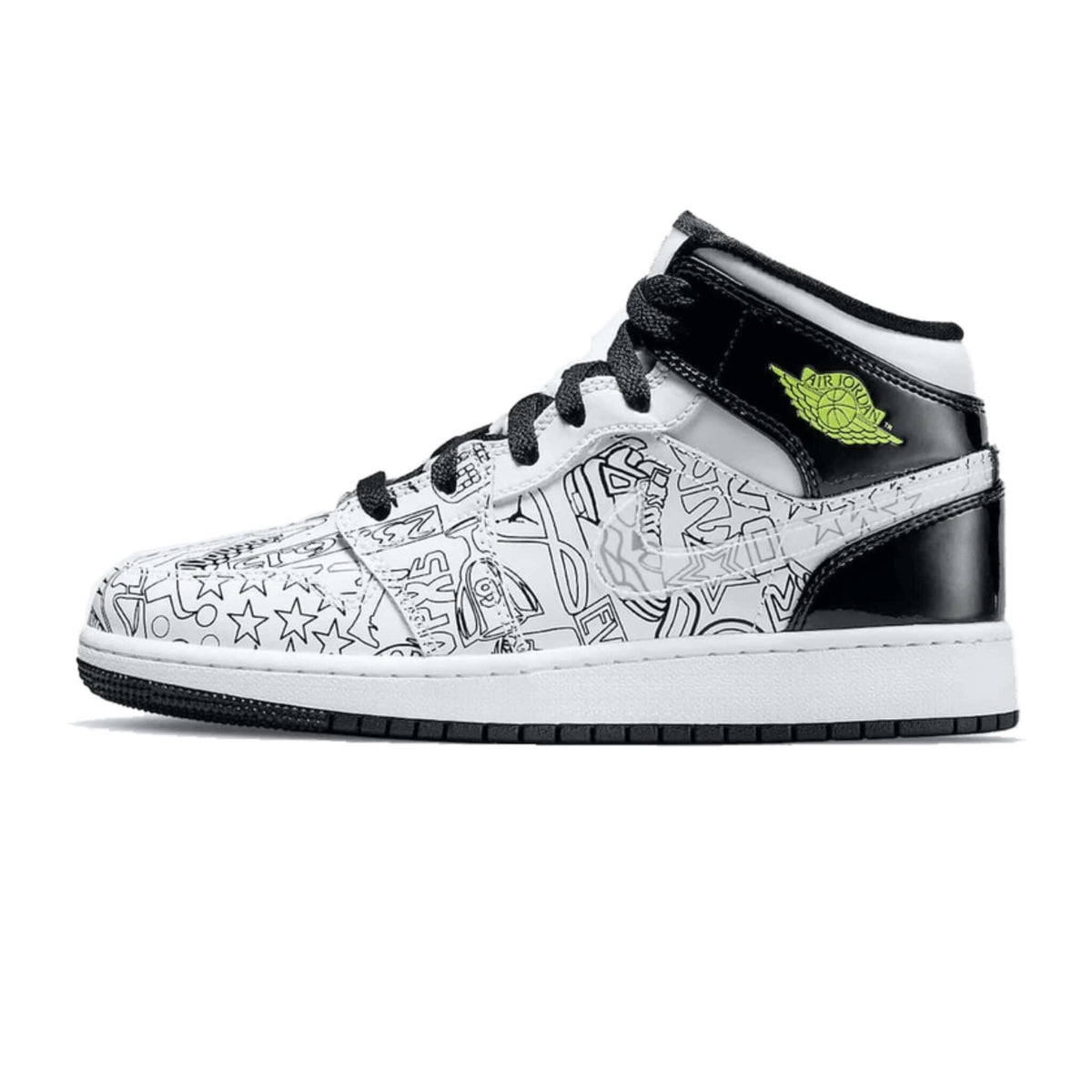 Air Jordan 1 Mid 'DIY' JORDAN