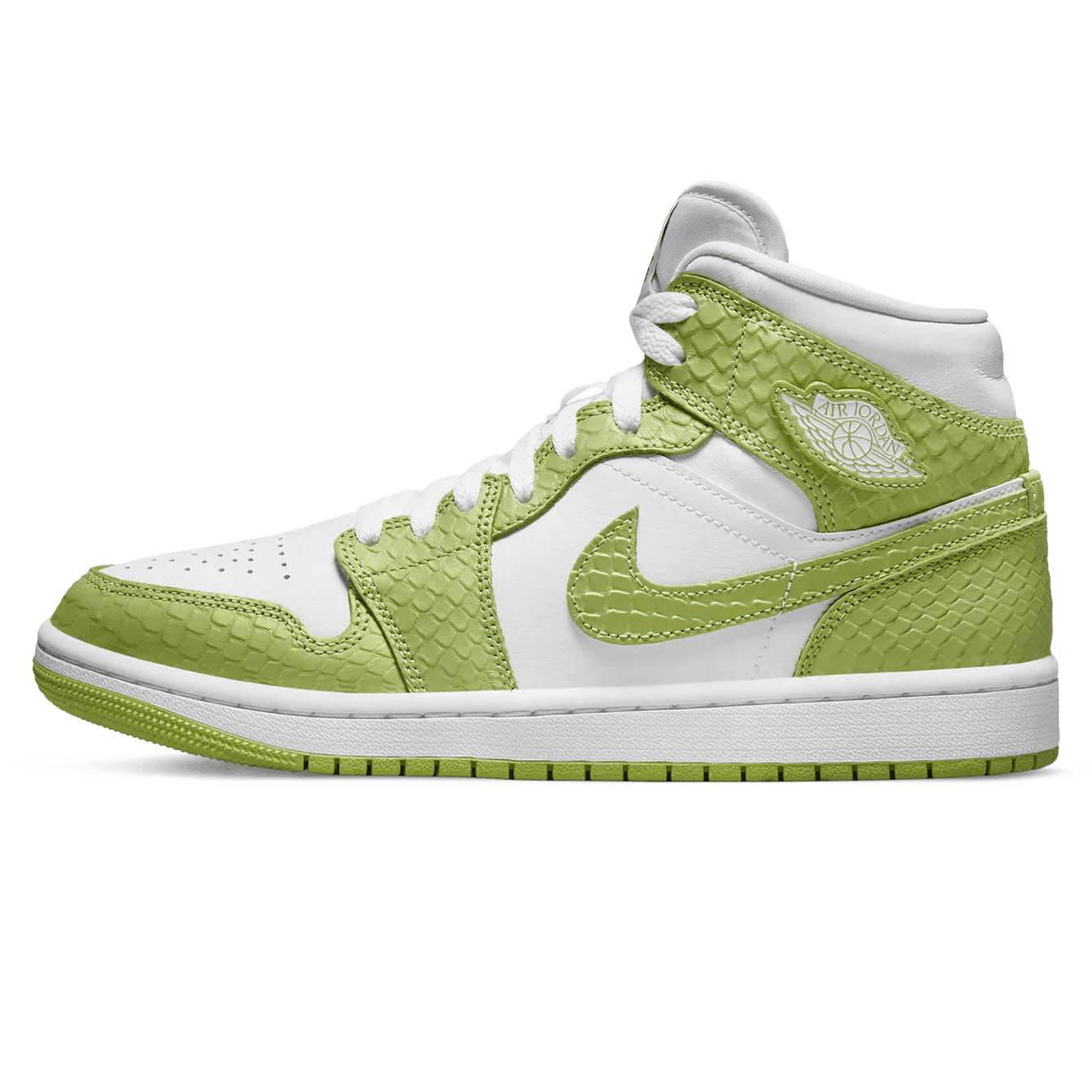 Air Jordan 1 Mid 'Green Python' JORDAN