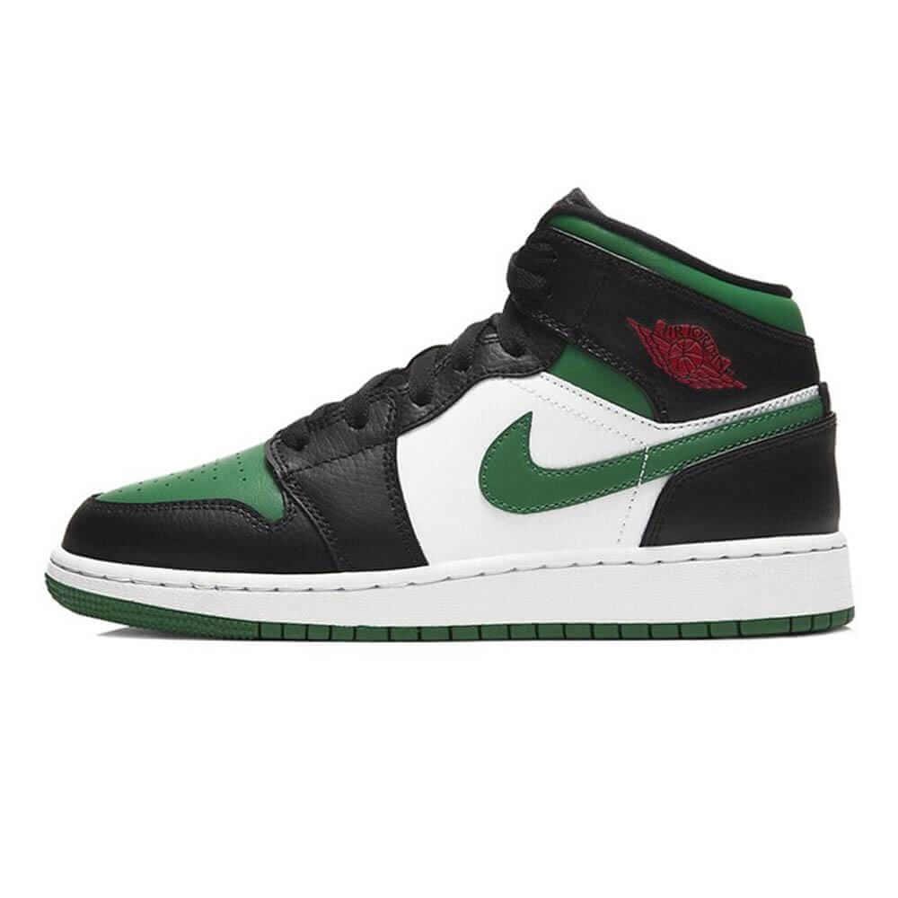 Air Jordan 1 Mid 'Green Toe' - Sneakers Forest