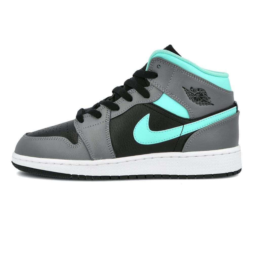 Air Jordan 1 Mid 'Grey Aqua' - Sneakers Forest