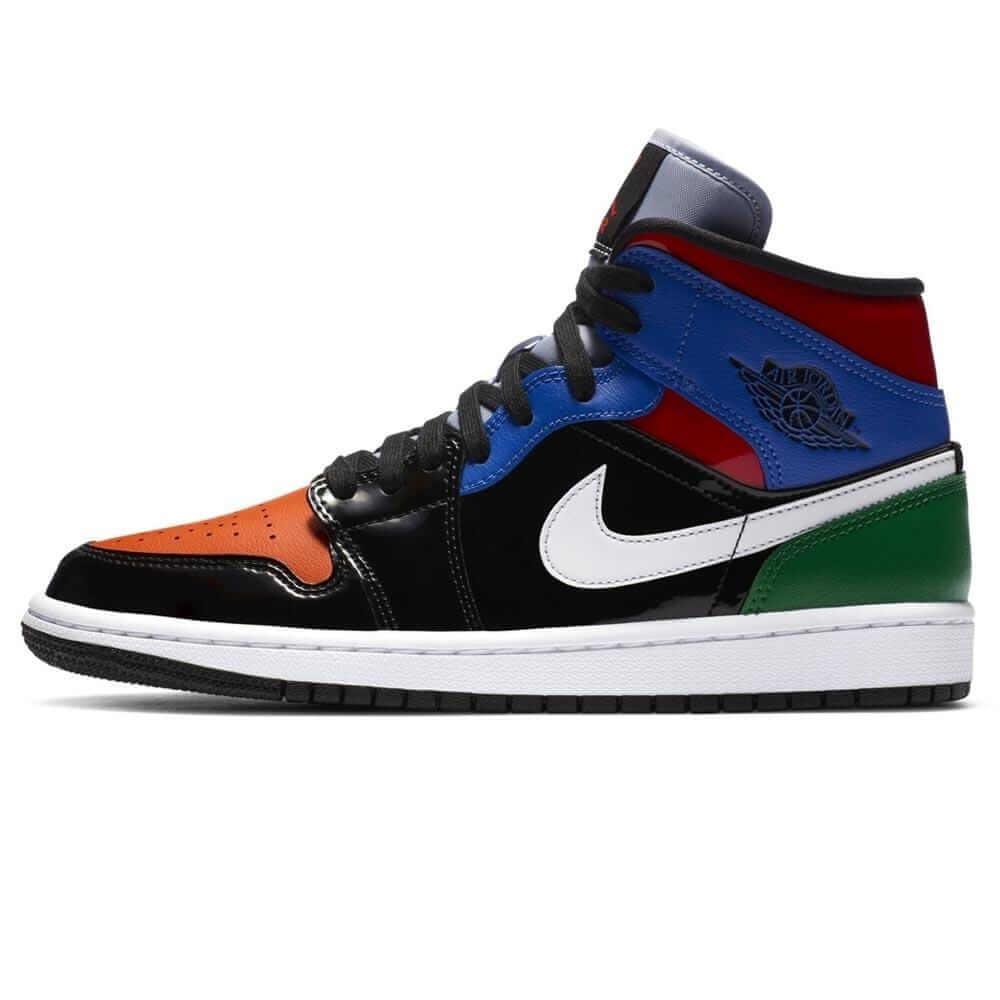 Air Jordan 1 Mid 'Multi Patent' - Sneakers Forest