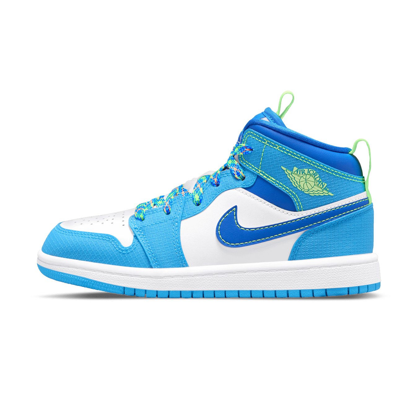 Air Jordan 1 Mid 'Sprite Blue' - Sneakers Forest