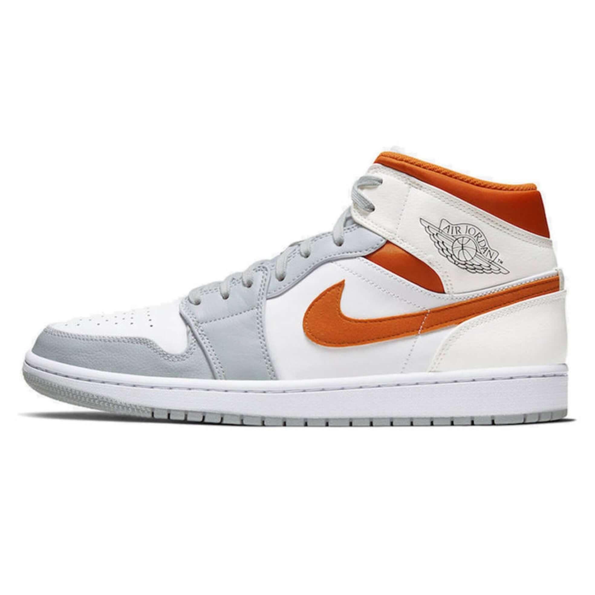 Air Jordan 1 Mid 'Starfish Orange' - Sneakers Forest