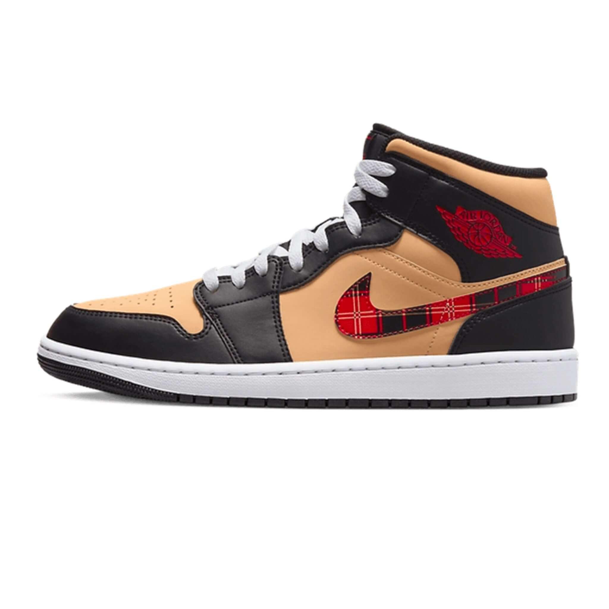 Air Jordan 1 Mid 'Tartan Swoosh' JORDAN