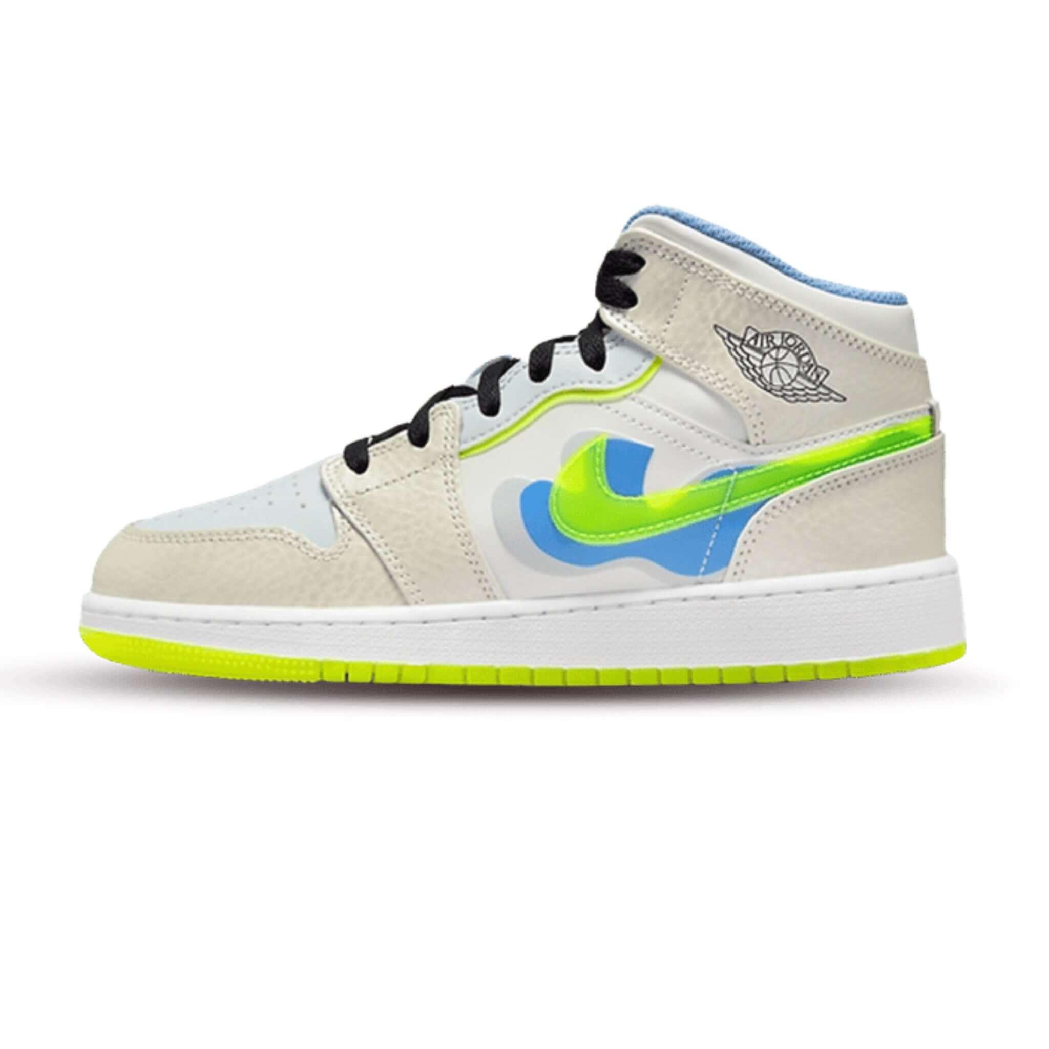 Air Jordan 1 Mid 'Warped Swoosh' JORDAN