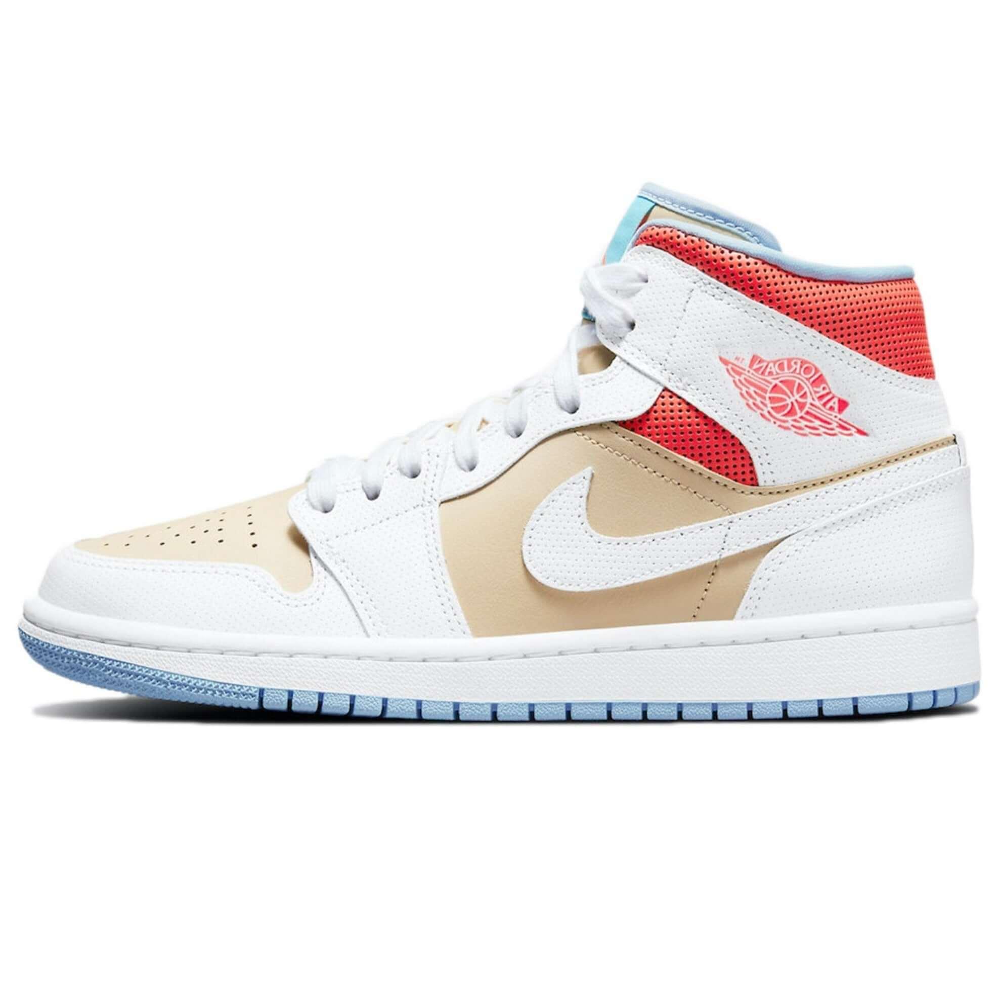 Air Jordan 1 Mid 'White Sesame' - Sneakers Forest