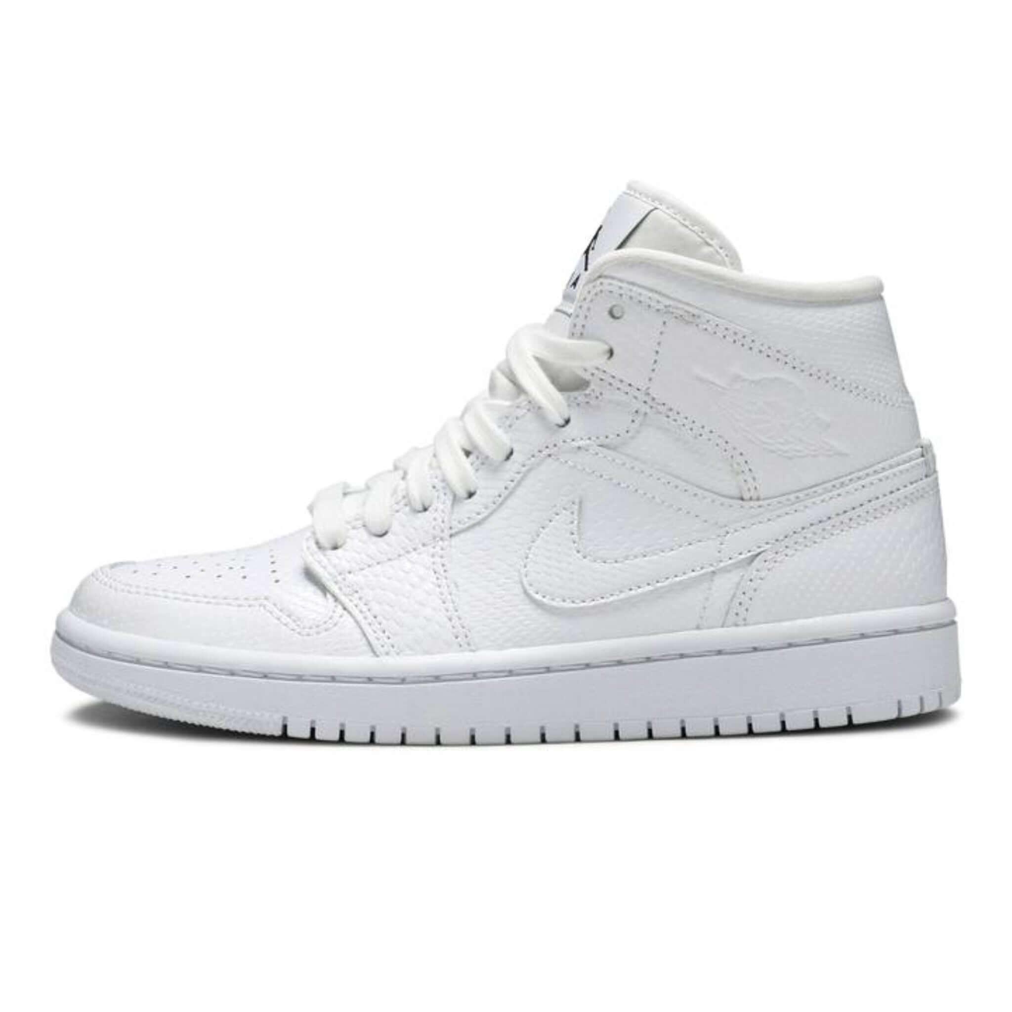 Air Jordan 1 Mid 'White Snakeskin' JORDAN