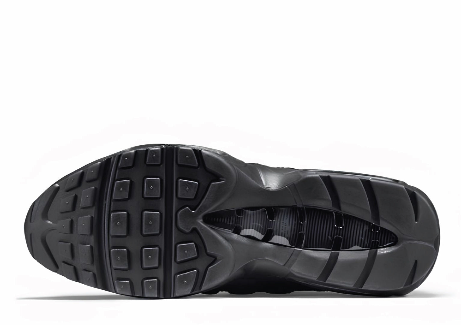 Air Max 95 Essential Triple Black | Sneakers Forest - Sole Sides