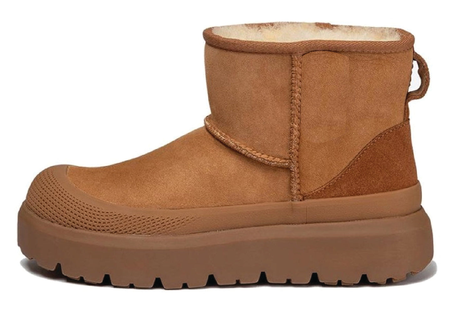 GG Ultimate Ankle Platform Boots Chestnut Women's