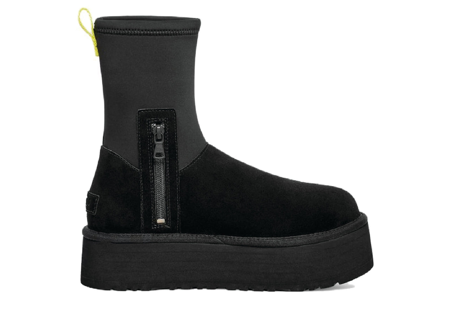 UGG Classic Dipper Ankle Boots Black Women's