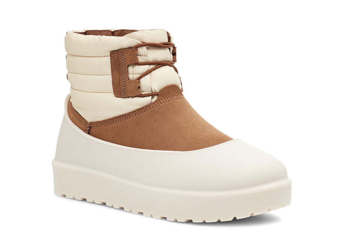 UGG Classic Mini Lace-Up Weather Boot Chestnut Whitecap