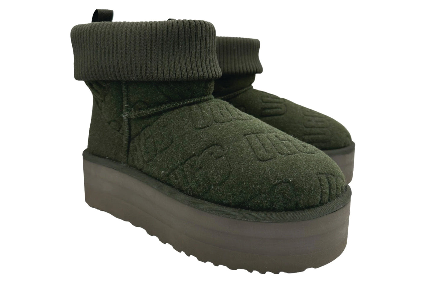 UGG Classic Mini Platform Felted Forest Night Women's