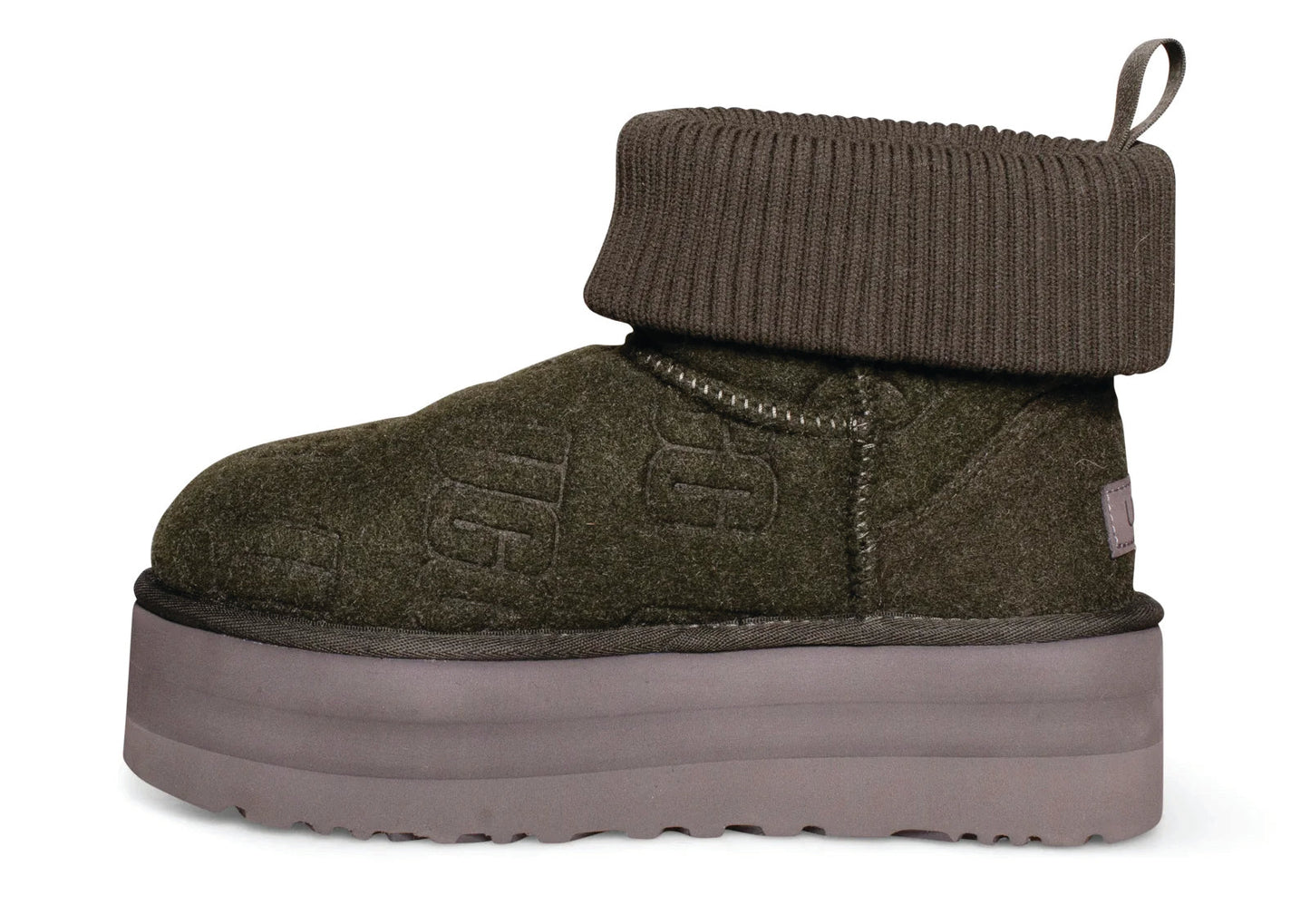 UGG Classic Mini Platform Felted Forest Night Women's