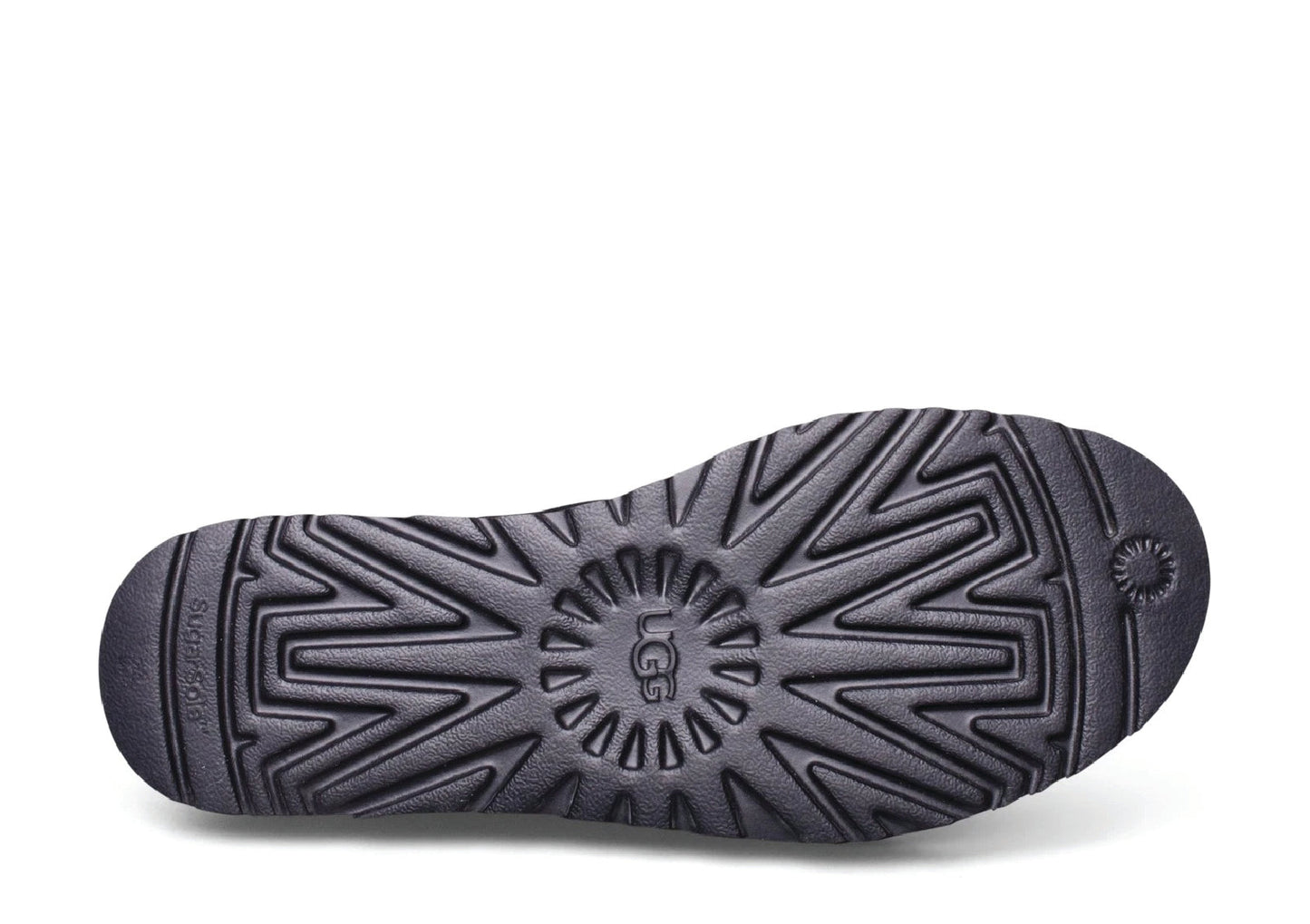 UGG Classic Mini ii Braid Platform  Black Suede Women's
