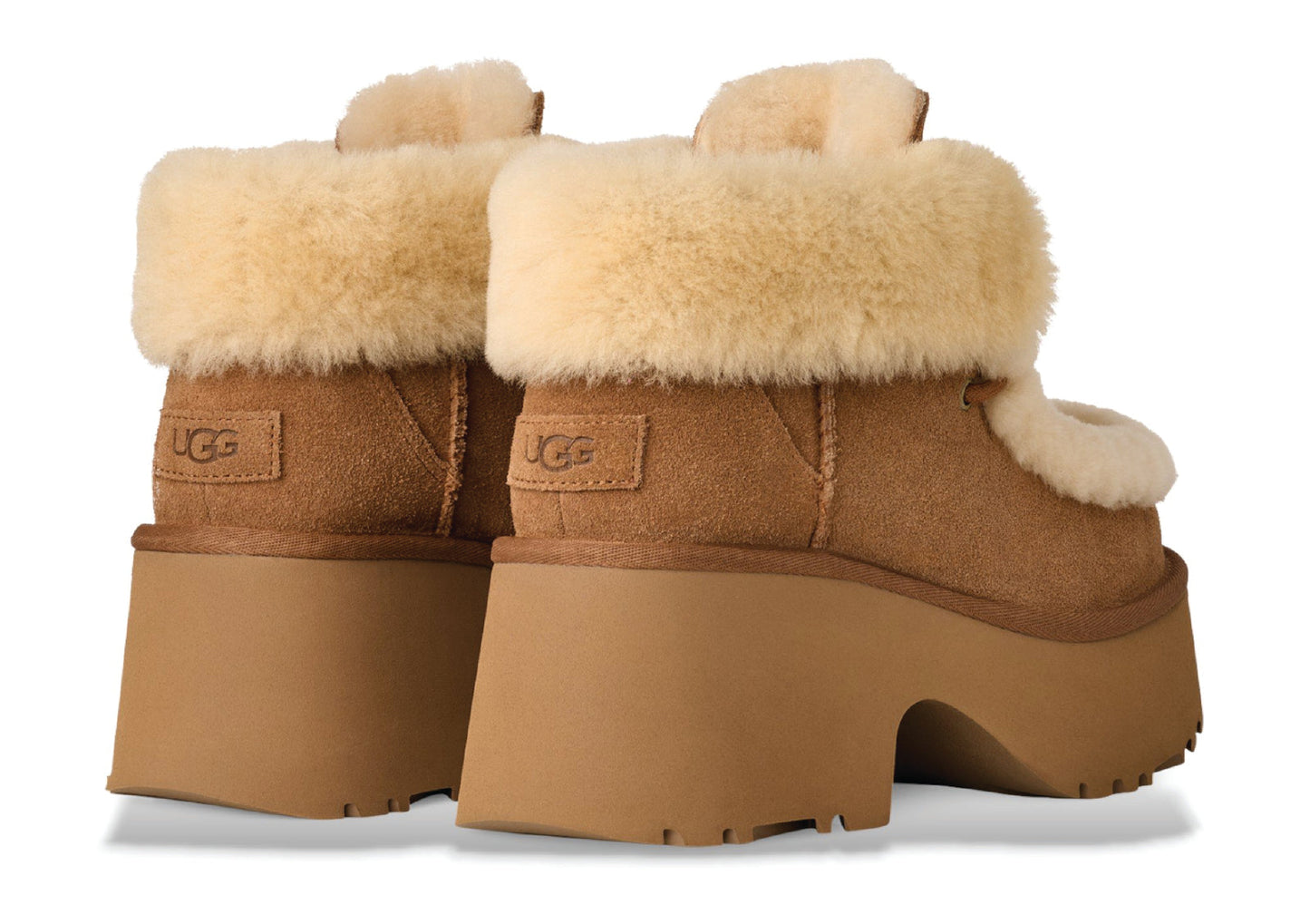 UGG Esmee Lace Up Chestnut Women's