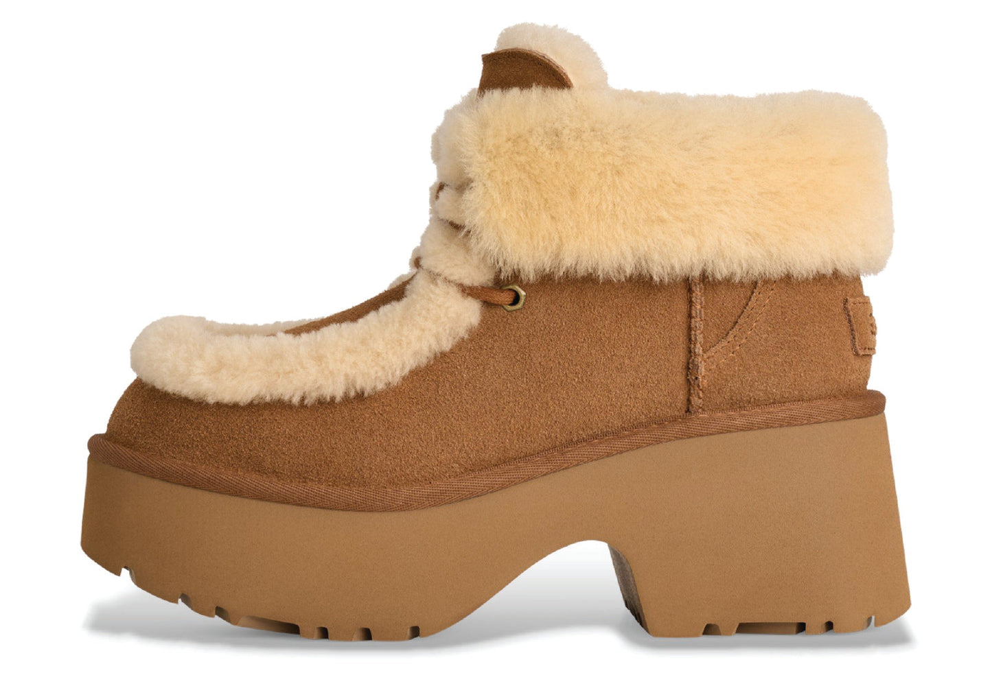 UGG Esmee Lace Up Chestnut Women's