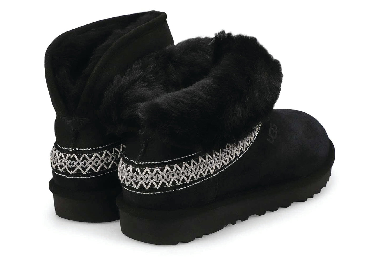 UGG Classic Mini Crescent Black Women's