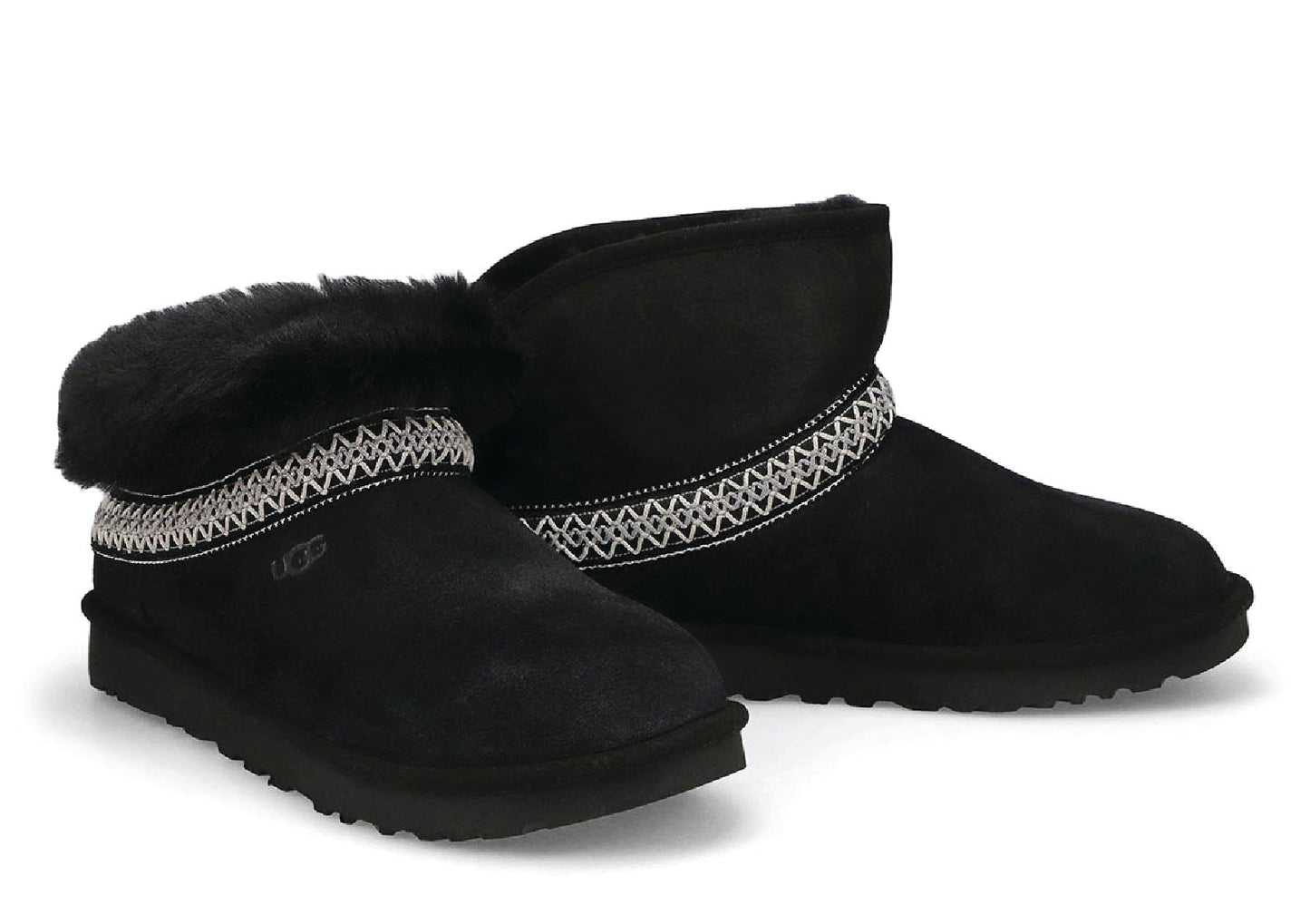 UGG Classic Mini Crescent Black Women's