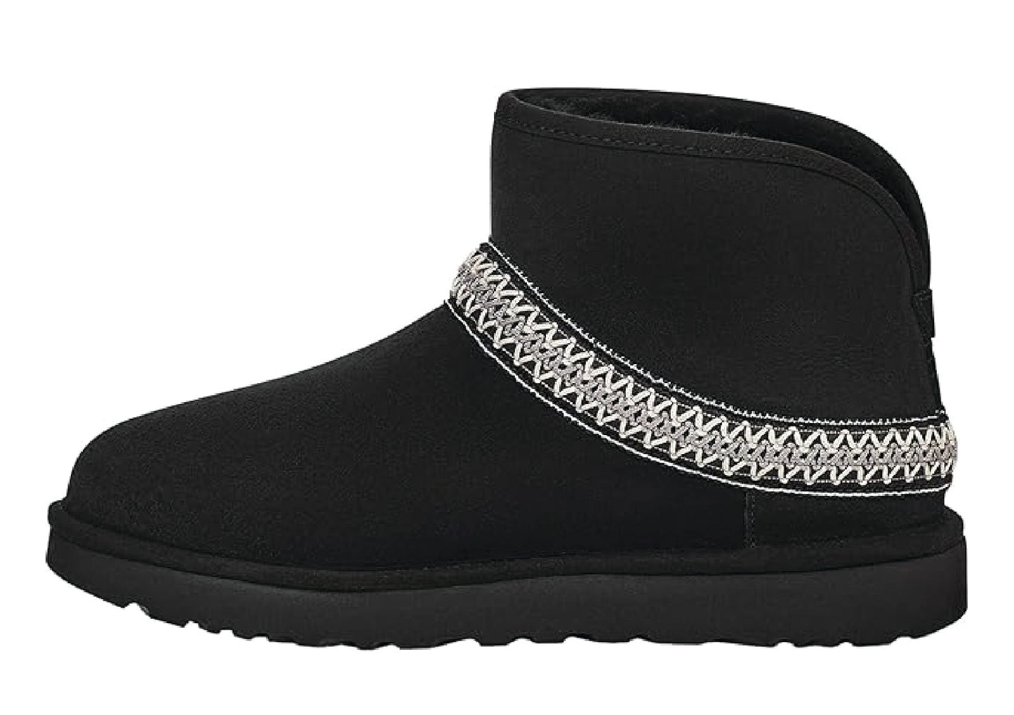 UGG Classic Mini Crescent Black Women's