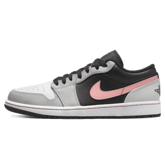 Air Jordan 1 Low Black Grey Pink Sneakers