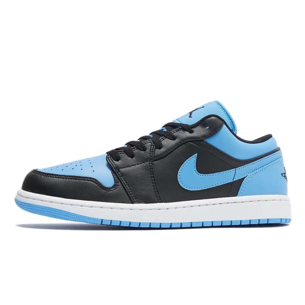 Air Jordan 1 Low Black University Blue Sneakers