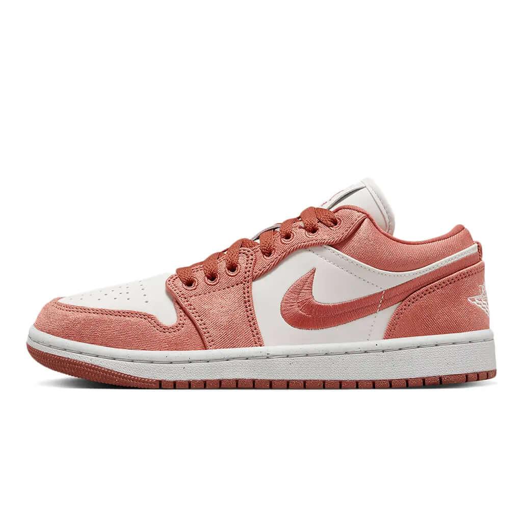 Air Jordan 1 Low SE Canvas Sky J Orange Sneakers