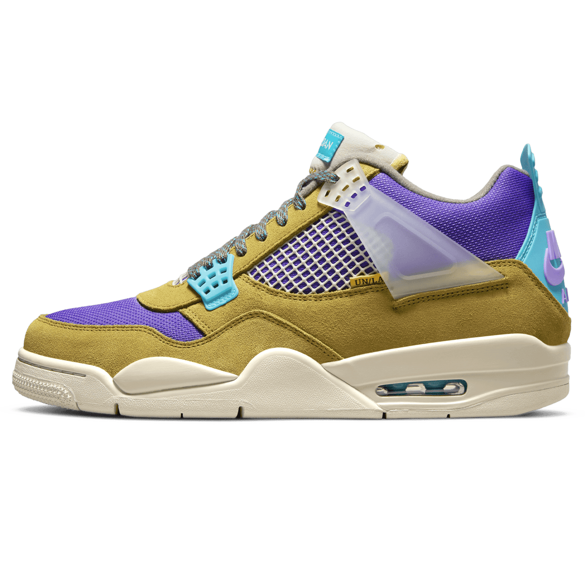 Union LA x Air Jordan 4 Retro Desert Moss Sneakers