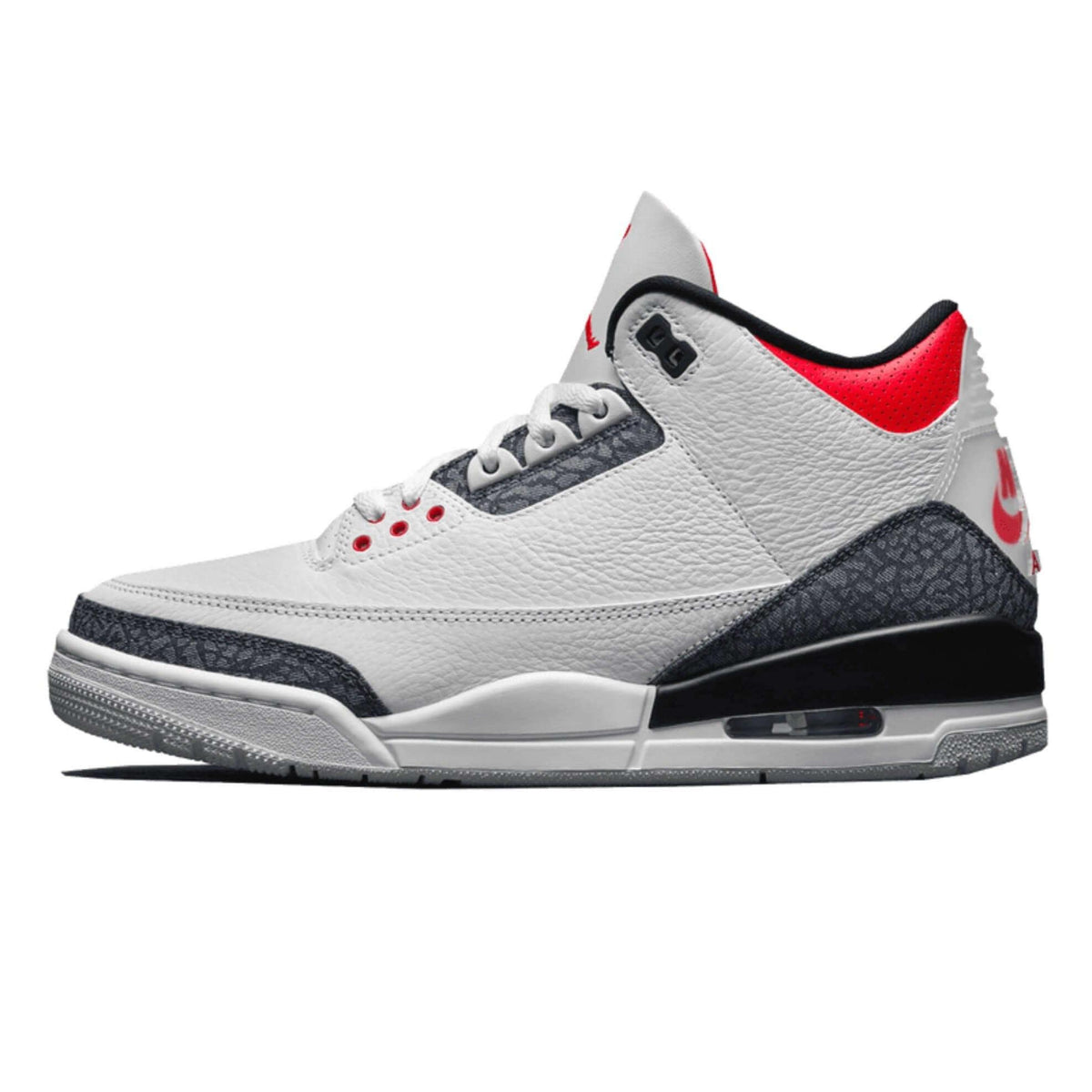 Air Jordan 3 Retro Denim SE Fire Red Sneakers