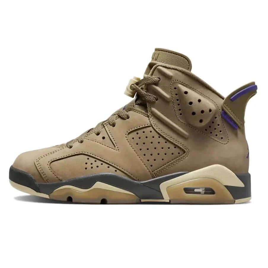 Air Jordan 6 Retro Gore-Tex Brown Kelp Sneakers