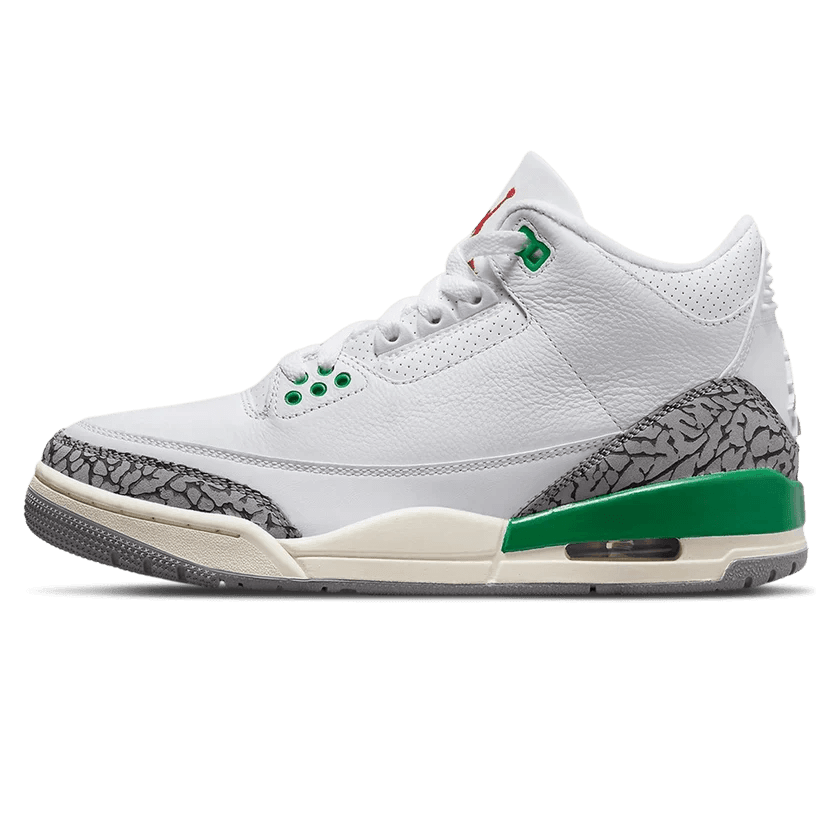 Air Jordan 3 Retro Wmns Lucky Green Sneakers