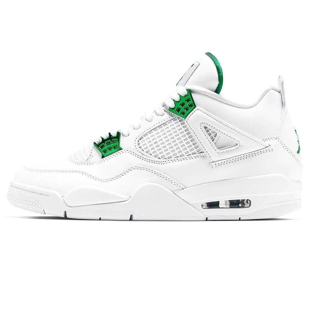 Air Jordan 4 Retro GS  Green Metallic Sneakers