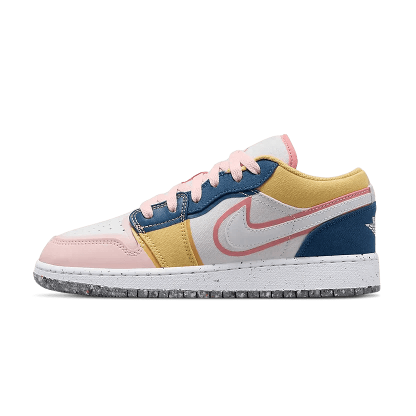 Air Jordan 1 Low SE GS 'Multi-Colour Canvas'