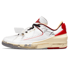 Off-White x Air Jordan 2 Retro Low SP 'White Varsity Red'
