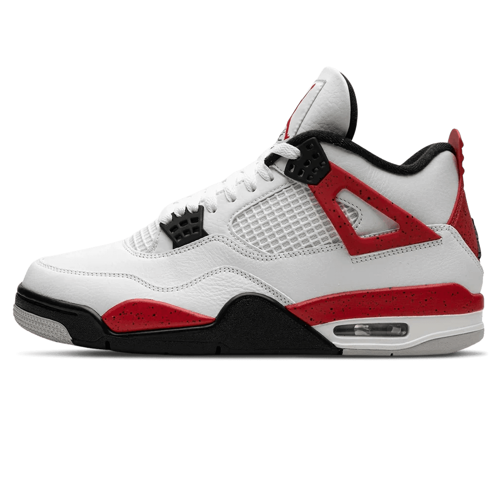 Air Jordan 4 Retro Red Cement Sneakers