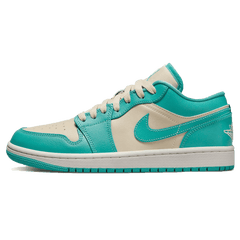 Air Jordan 1 Low Wmns 'Tropical Teal Sandy Beige'
